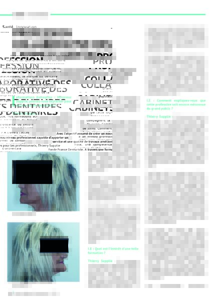 Première page Première page Un français sur quatre renonce à ses soins médicaux pour des raisons financières. Parallèlement, le marché du dentaire en France pâtit d’un manque d’offre criant, du fait de l’augmentation de la population âgée.