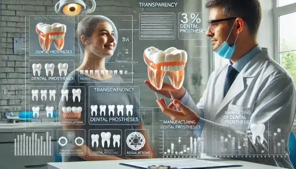 Transparence dans la Fabrication des Prothèses Dentaires. prothèses connectées