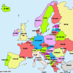 carte de l'europe