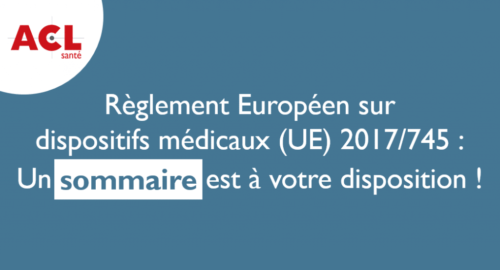 règlement européen 2017/745